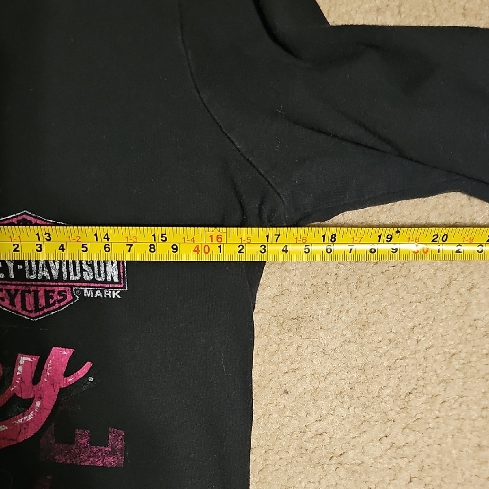 Harley-Davidson Black and Pink Graphic Tee - Picture 6 of 8